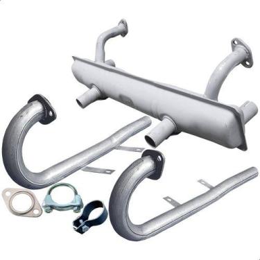 Imagem de Kit Descarga Silencioso + Bengalas S/ Pre Aquecimento Fusca - ScapJá