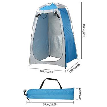 Imagem de Tenda de Chuveiro, Barraca de Troca Pop-up Tenda de Troca Ao Ar Livre Tenda de Troca Espaçosa Vestiário Espaçoso para Acampamento, Caminhada, Praia, Banheiro, Chuveiro, Banheiro