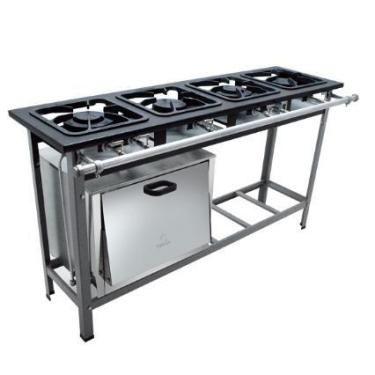 Imagem de Fogão 4 Bocas c/ Forno S 2000 30x30 Perfil 6,5 Baixa Pressão 2QS 2QD M