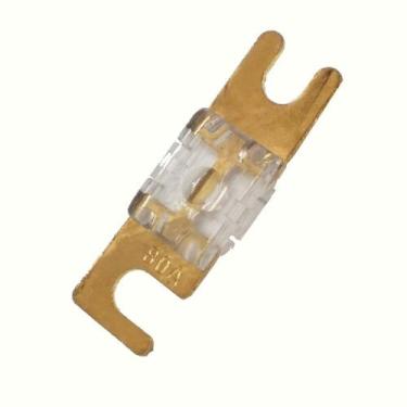 Imagem de Kit 10 Unidades Fusíveis Lâmina Faca Midi Banhado a Ouro Modelo Anl Fa