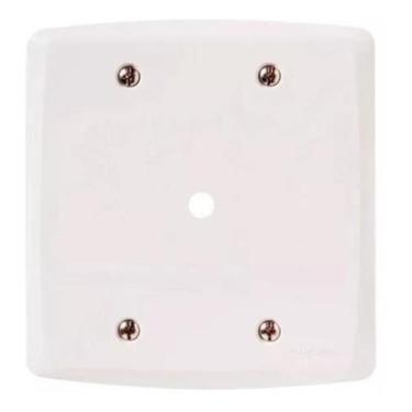 Imagem de KIT 2 Placa 4x4 1 Furo Branca Lux2 Tramontina