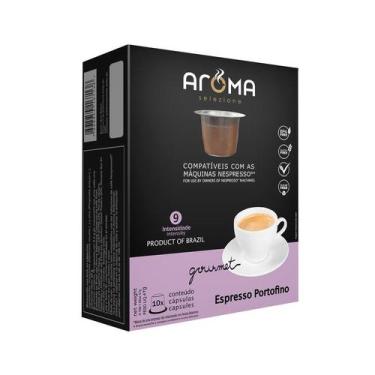 Imagem de Cápsula Para Nespresso Aroma Café Portofino - 10 Cápsulas, 10, Limão c