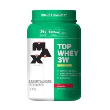 Imagem de Top Whey 3W + Natural - Max Titanium, Cacau, Único, Masculino