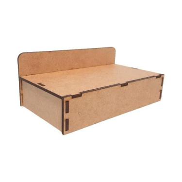 Imagem de Obstáculo Palco para Pista Skate de Dedo Fingerboard Radical Mdf Madei
