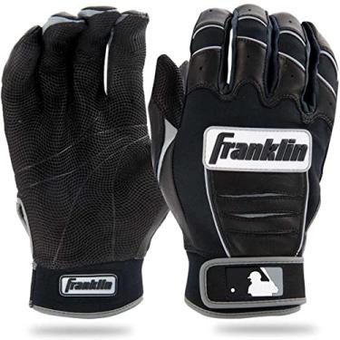 Imagem de Franklin Sports Luvas de beisebol MLB CFX Pro - Preto - Adulto Médio