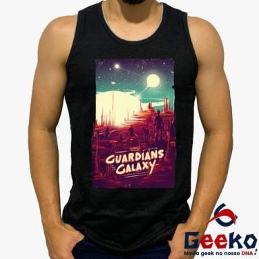 Imagem de Regata Guardiões da Galáxia 100% Algodão  Guardians Of The Galaxy Geek