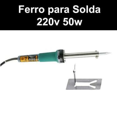 Imagem de Ferro de Solda 50w 220v + Base de descanso - ChipSCE