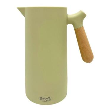 Imagem de Garrafa Térmica Jarra Com Cabo De Madeira Color Wood 1 Un - ECOS, VERD