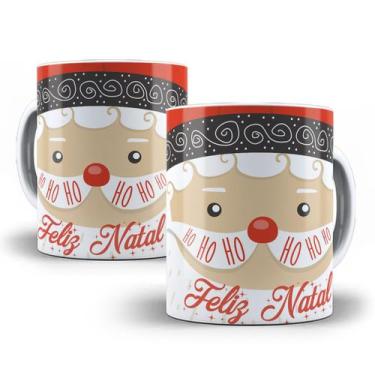 Imagem de Caneca Natal Papai Noel Porcelana Personalizada Modelo 4 - Tio da Cane