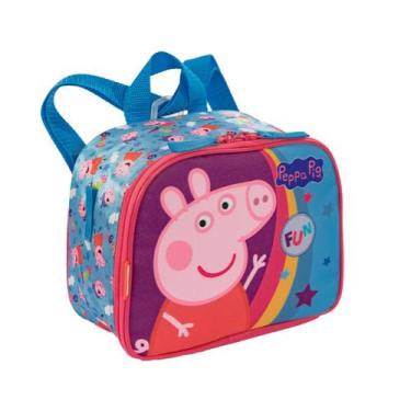 Imagem de Lancheira Térmica Peppa Pig Escolar Infantil Feminina - Sestini, Rosa