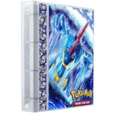 Imagem de Pasta Fichário Álbum Cristal Cartas Cards Pokémon Com 30 Folhas 9 Bols