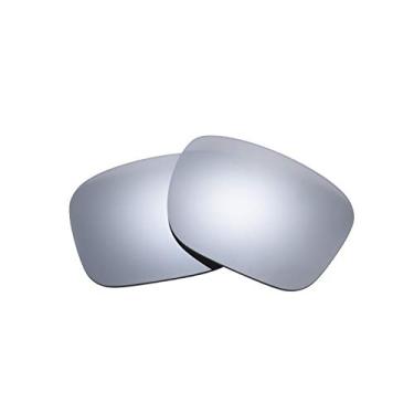 Imagem de Lentes de reposição polarizadas para óculos de sol Oakley Holbrook (titânio) NicelyFit, Espelho de titânio, Holbrook