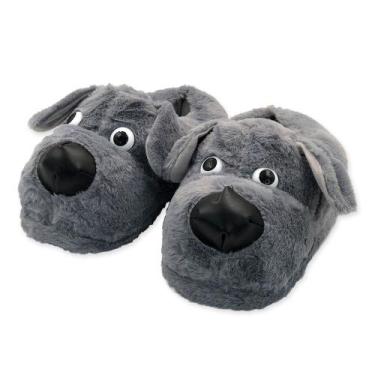 Imagem de Pantufa Dog Beagle Cinza Tam.Único 36-41 - Rocie
