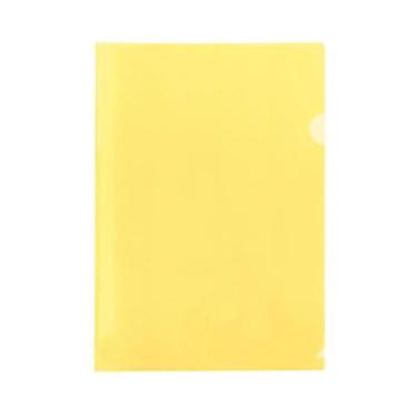 Imagem de Pasta L Ofício Acp Amarela 23x33cm 10U