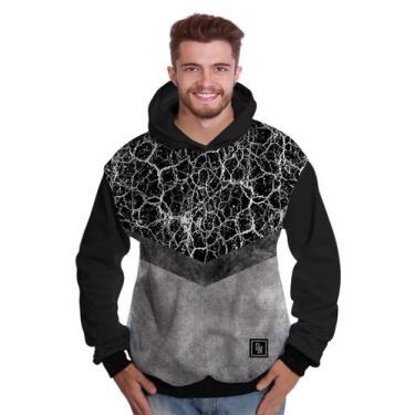 Imagem de Blusa de Moletom Camisa Estilo Top 2018 Streetwear Cinza - Di Nuevo, P