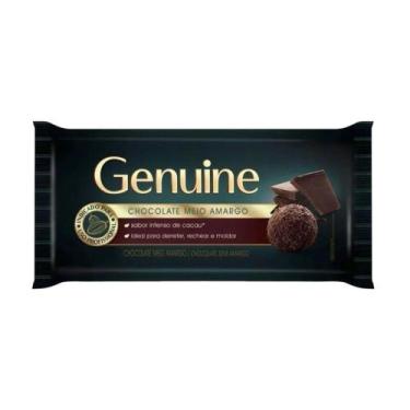 Imagem de Chocolate Meio Amargo 1kg Genuine