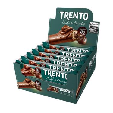 Imagem de Chocolate Wafer Trento Trufa de Chocolate - 512g