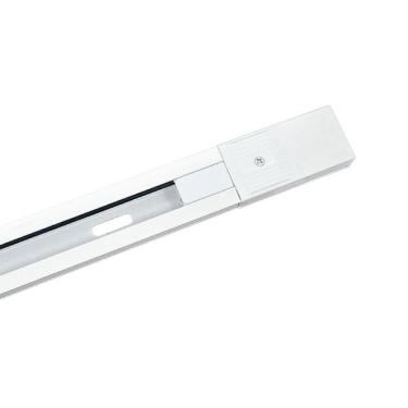 Imagem de Trilho Eletrificado De Sobrepor Para Spot Nordecor Com 2 Metros Bivolt Branco 6060