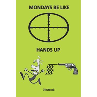 Imagem de hands up, notebook: notebook journal, composition book, plans organizer,lined notepad,Daily Priorities to do list section,pocket book for all ages ... (men-women- teens - kids - students-workers)