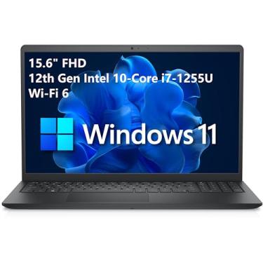 Imagem de Dell Notebook Inspiron 15 3520, 15.6 Polegadas FHD, Intel Core i7-1255U 12ª Geração, 16 GB RAM, SSD 1 TB, Wi-Fi 802.11AC, Bluetooth, Preto Fumo, Windows 11 Home