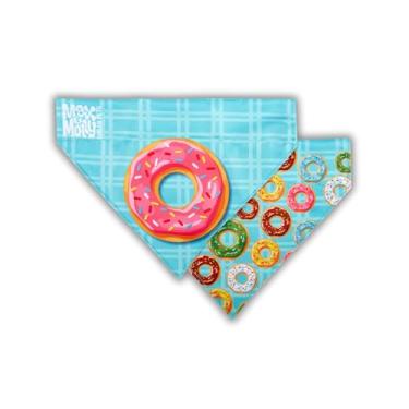 Imagem de Max & Molly Bandana reversível 2 em 1 para coleiras para animais de estimação - designs vibrantes, duráveis e laváveis na máquina - Acessório de tecido deslizante para gatos e cães - Babador elegante,