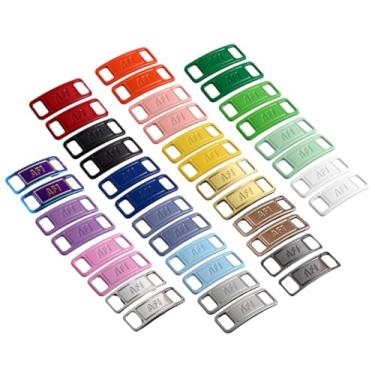 Imagem de Olegovna Pingentes de renda para Nike Air Force 1, conjunto de pingentes coloridos Dubrae, personalizáveis com pingentes de renda vibrantes e coloridos para Nike Air Force 1, Banhado a 24 K, Sem Pedra