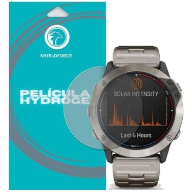 Imagem de Película Garmin Quatix 6x 51mm Shieldforce 3x Tela