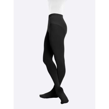 Imagem de Meia Calça Com Pé Adulto Só Dança Preto, P, Preto