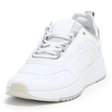 Imagem de adidas Tênis feminino FUKASA Run, Ftwr branco, zero met., cinza One, 35
