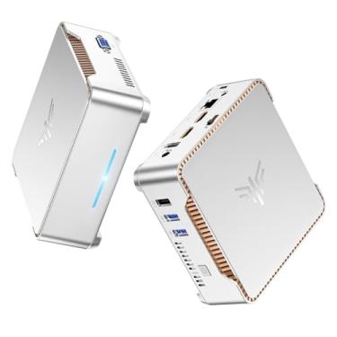 Imagem de KAMRUI Gk3Plus Mini Pc, 12ª Geração Alder Lake- N97 (Até 3,6 Ghz), 8 Gb De Ram Ddr4, 256 Gb De Ssd M.2, Suporte Para Minicomputador, Tela 4K/Usb3.0/Wifi 5/Bt4.2/Gigabit Ethernet Mini Pc Para Casa/Es