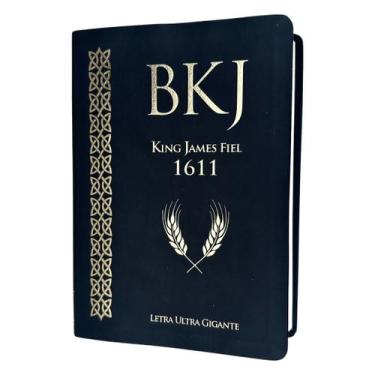 Imagem de Bíblia BKJ 1611 Letra Ultragigante - Capa Preta