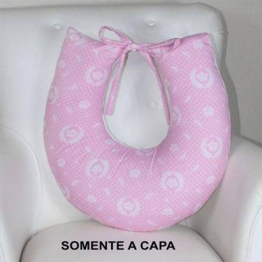 Imagem de Capa de Almofada Amamentação - NoBrand, Nobreza Rosa