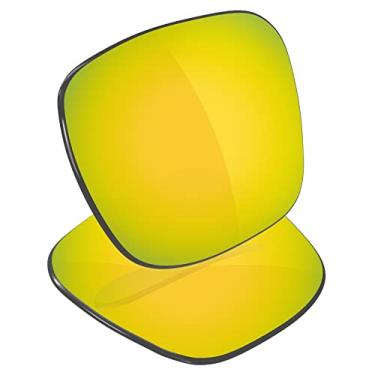 Imagem de Galvanic Lentes de reposição para óculos de sol Oakley Turbine OO9263 - Polarizado 24k