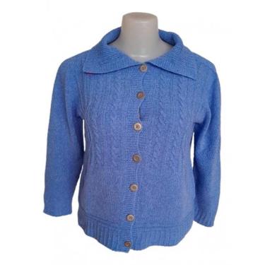 Imagem de Suéter Blusa De Frio Plus Size Tricot Mousse Premium Linda-Feminino