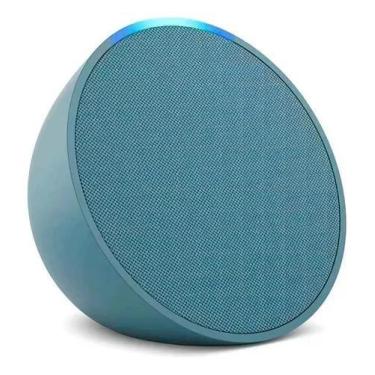 Imagem de Amazon alexa echo pop azul - AMAZOM