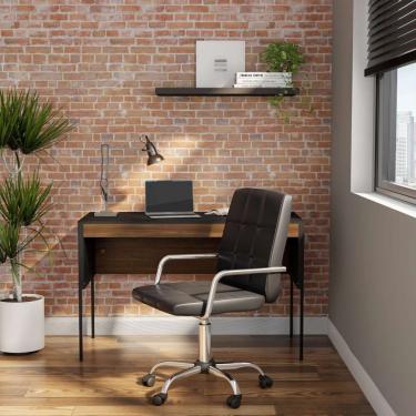 Imagem de Cadeira de Escritório Secretária Giratória Doyle Preta