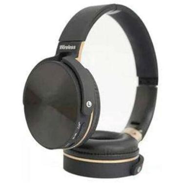 Imagem de Fone de Ouvido Bluetooth JB950, com microfone, sem Fio, Cartão SD, Rádio FM, 7h de Bateria, Preto