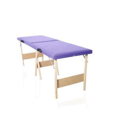 Imagem de Maca Portatil Dobravel Maleta PROFESSIONAL  250KG Massagem Estetica De