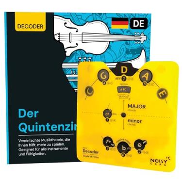 Imagem de Noisy Clan Decodificador Circle of Fifths com livro alemão. Der Quintenzirkel