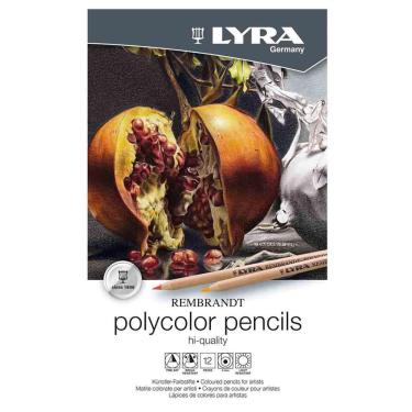 Imagem de Lapis De Cor Lyra Polycolor Rembrandt 12 Cores