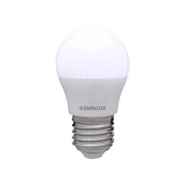 Imagem de Lâmpada Led Bolinha E27 4,9w Branco Frio 6500k Bivolt Empalux, Branco