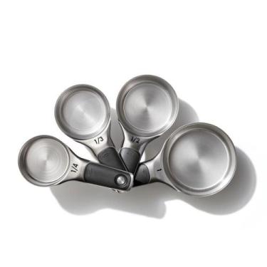 Imagem de 4 Xícaras Medidoras Em Inox Com Imã Oxo