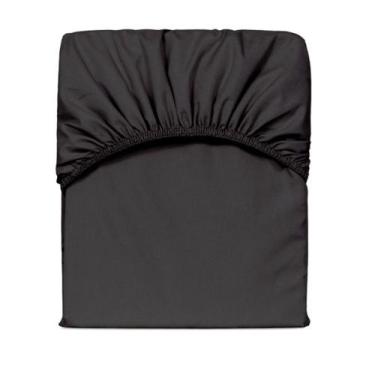 Imagem de Lençol Avulso King Slim com Elástico Micropercal 200 Fios - Preto - Ca