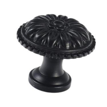 Imagem de IEUDNS Puxador de Gaveta, Maçaneta de Cobre, Simples, Fácil de Instalar, Decoração, Puxador de Armário, Cômoda, Porta de Armário, Casa, Preto