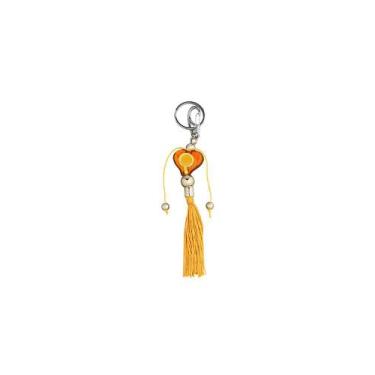 Imagem de Chaveiro Oxum amarelo murano 16 cm - Lua Mística - 100% Original - Loj