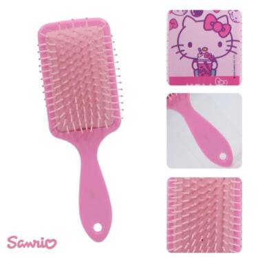 Imagem de Escova De Cabelo Raquete Flex Hello Kitty Sanrio