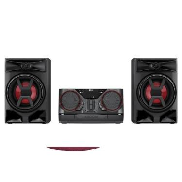 Imagem de Mini SYSTEM LG Xboom CK43N Preto Bluetooth USB 220W - CK43N.ABRALLK
