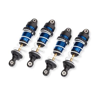 Imagem de Traxxas 10765-BLUE - Mini Maxx Aluminum GTR Long Shocks, Blue (4)