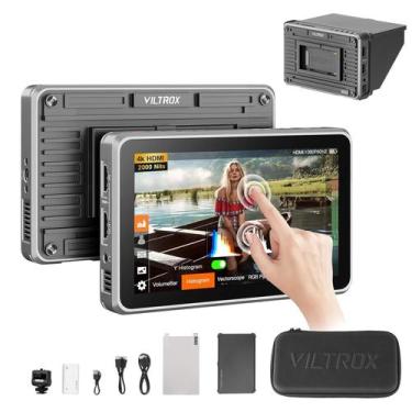 Imagem de Monitor de campo de câmera Viltrox DC-X2 6 polegadas FHD 2000nit