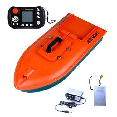 Imagem de JABOBOAT Jabo Dolphin High Speed RC Saltwater Fishing Surfer Bait Boat for Beach Fishing with Waterproof Hull, GPS Auto Return (Dolphin S)